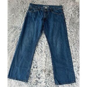 Otb 36 X 30 Mens Dark Wash blue‎ jeans Boot Cut